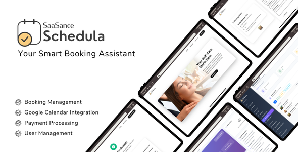 Schedula - Professional Booking & Scheduling Management System