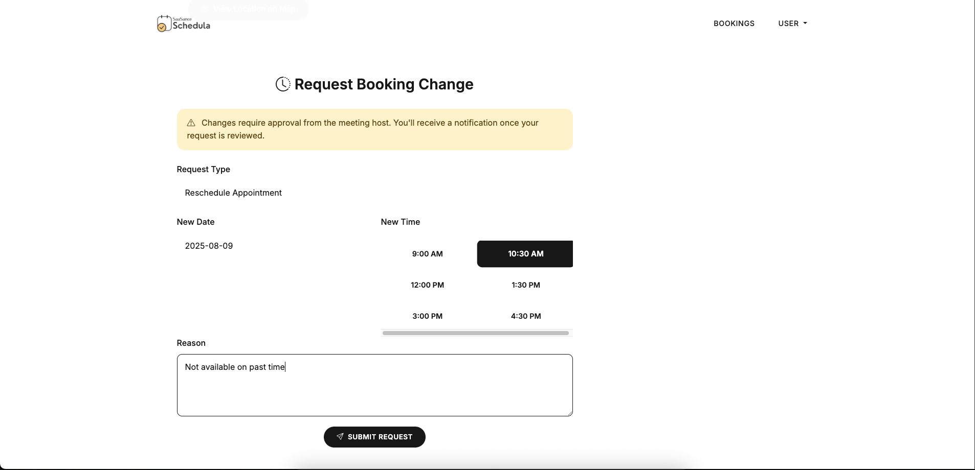 Schedula - Professional Booking & Scheduling Management System - Screenshot